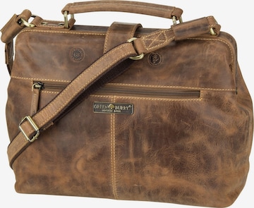 Borsa a mano ' Vintage 1584 ' di GREENBURRY in marrone