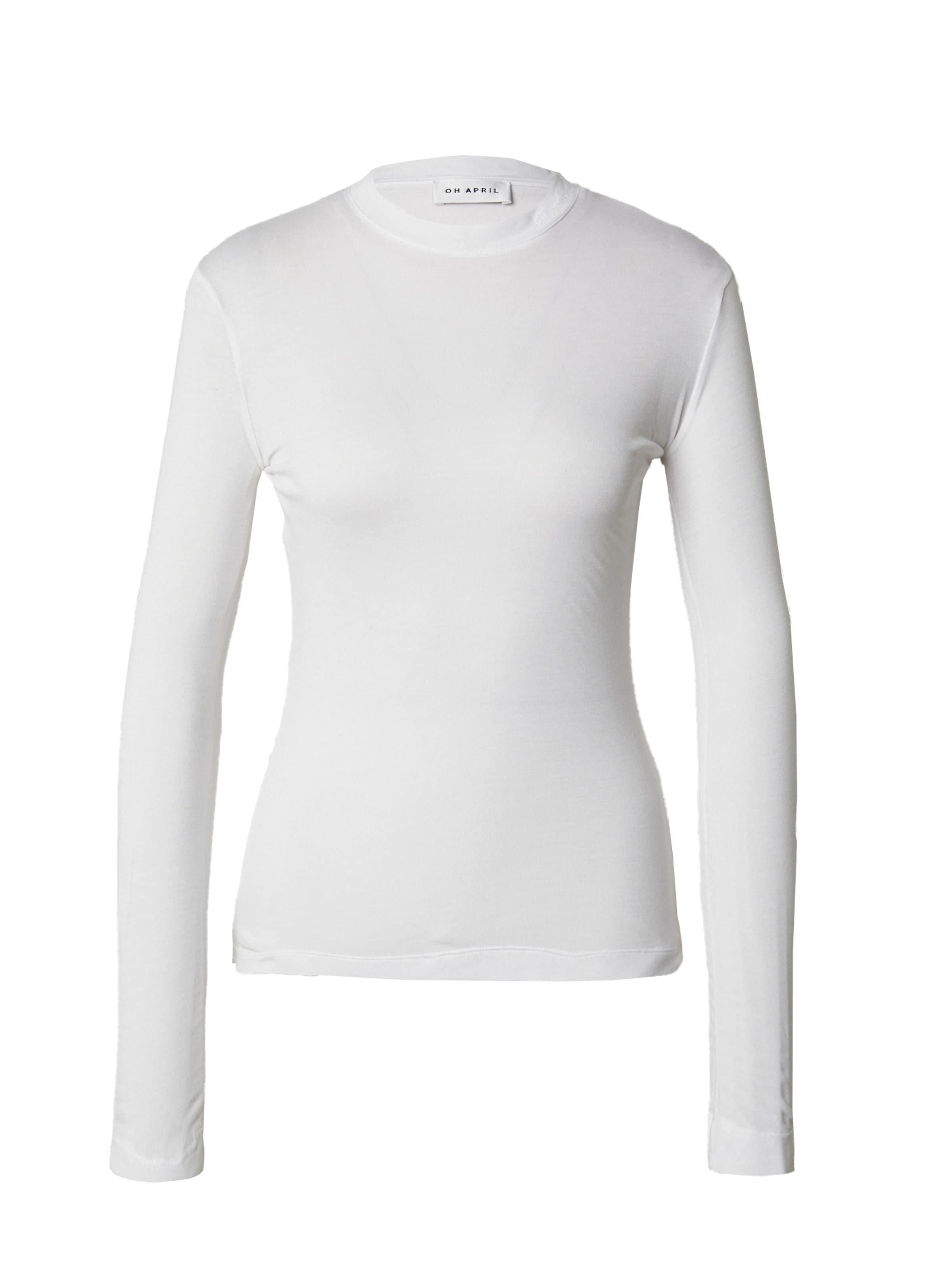 OH APRIL Футболка 'Willow' в Белый: спереди