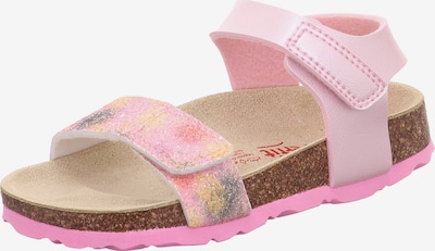 SUPERFIT Sandalen in de kleur Geel / Donkergroen / Lichtroze / Rood, Productweergave