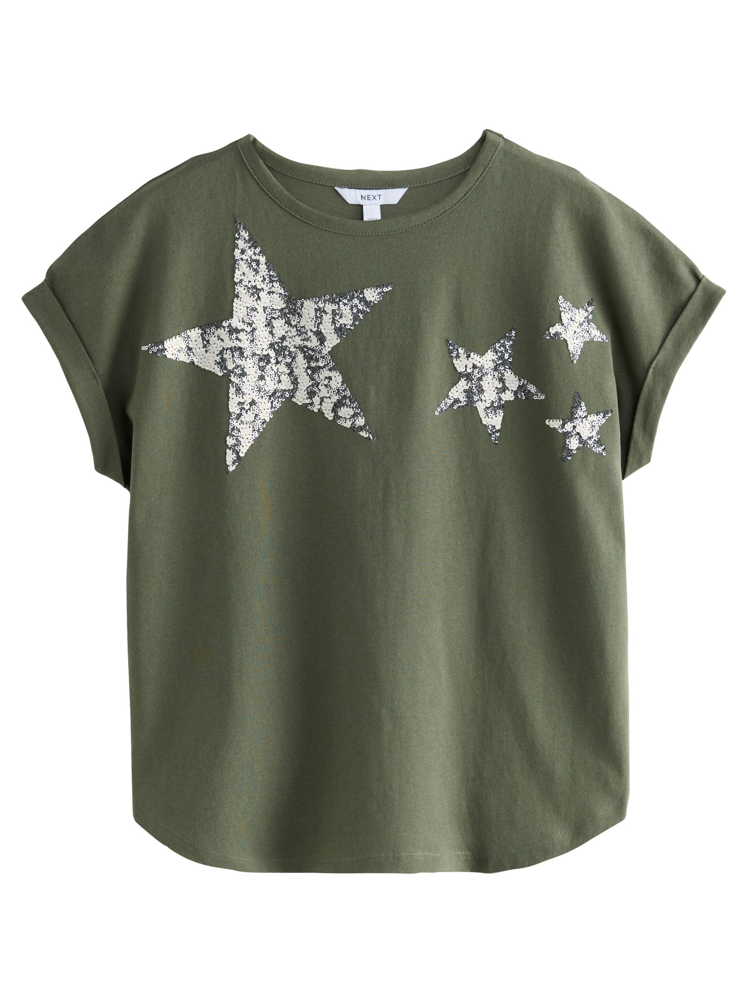 Next Футболка в Зеленый: спереди