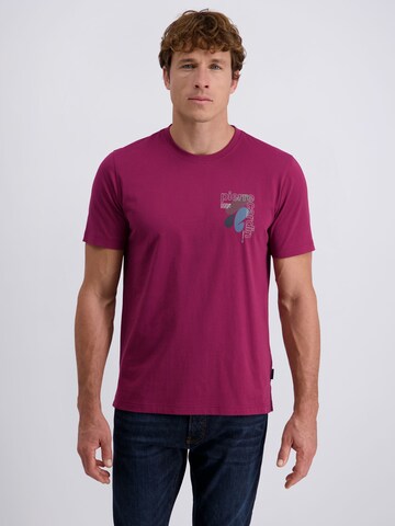 PIERRE CARDIN Shirt in Roze: voorkant