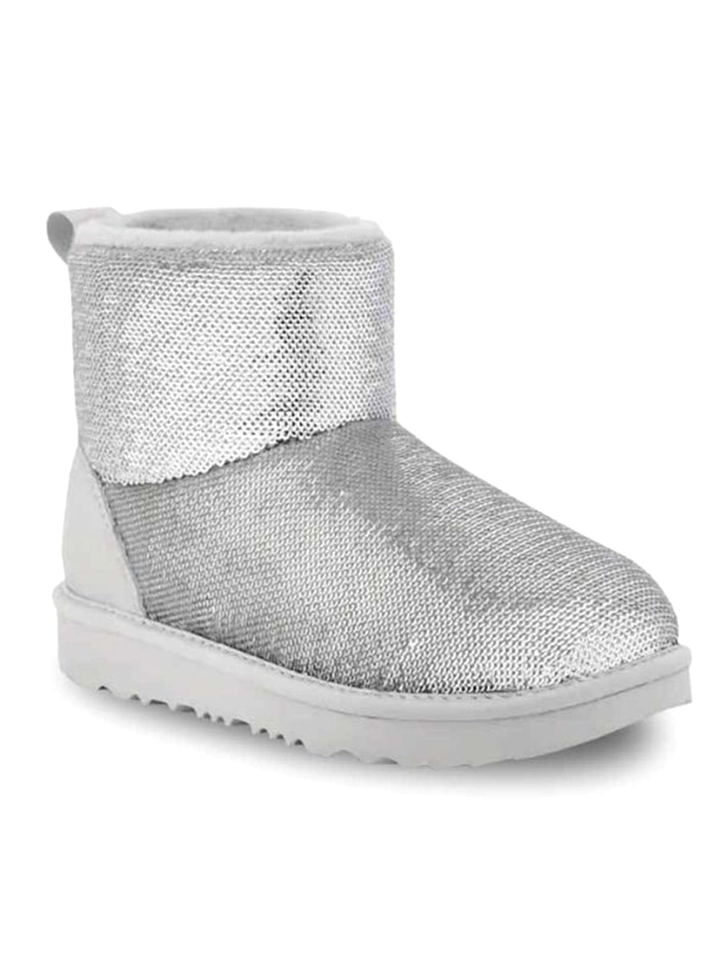 UGG Stiefel 'T CLASSIC MINI MIRROR BALL SILVER'‌‌‌‌‌ in Schwarz