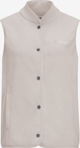 JACK WOLFSKIN Sports Vest in Beige: front