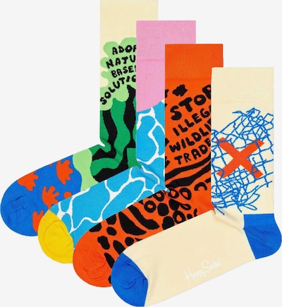 Happy Socks Chaussettes en mélange de couleurs, Vue avec produit