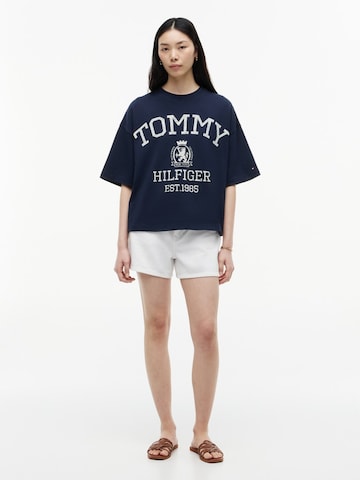 TOMMY HILFIGER Oversize póló - kék