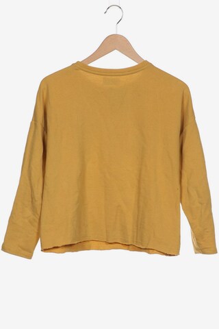 Pull&Bear Sweatshirt & Zip-Up Hoodie in S in Yellow