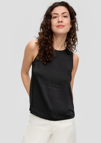 s.Oliver Blouse in Black: front