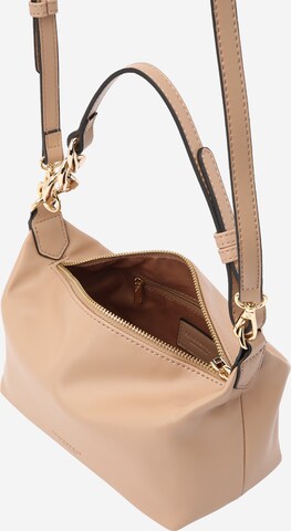 Seidenfelt Manufaktur Handbag 'Nees' in Beige