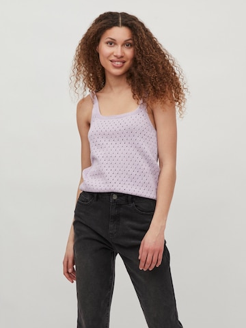 VILA Knitted top 'Sibile' in Purple: front