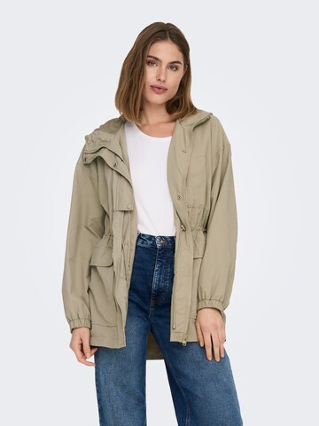 ONLY Tussenparka 'Nelly' in Beige: voorkant