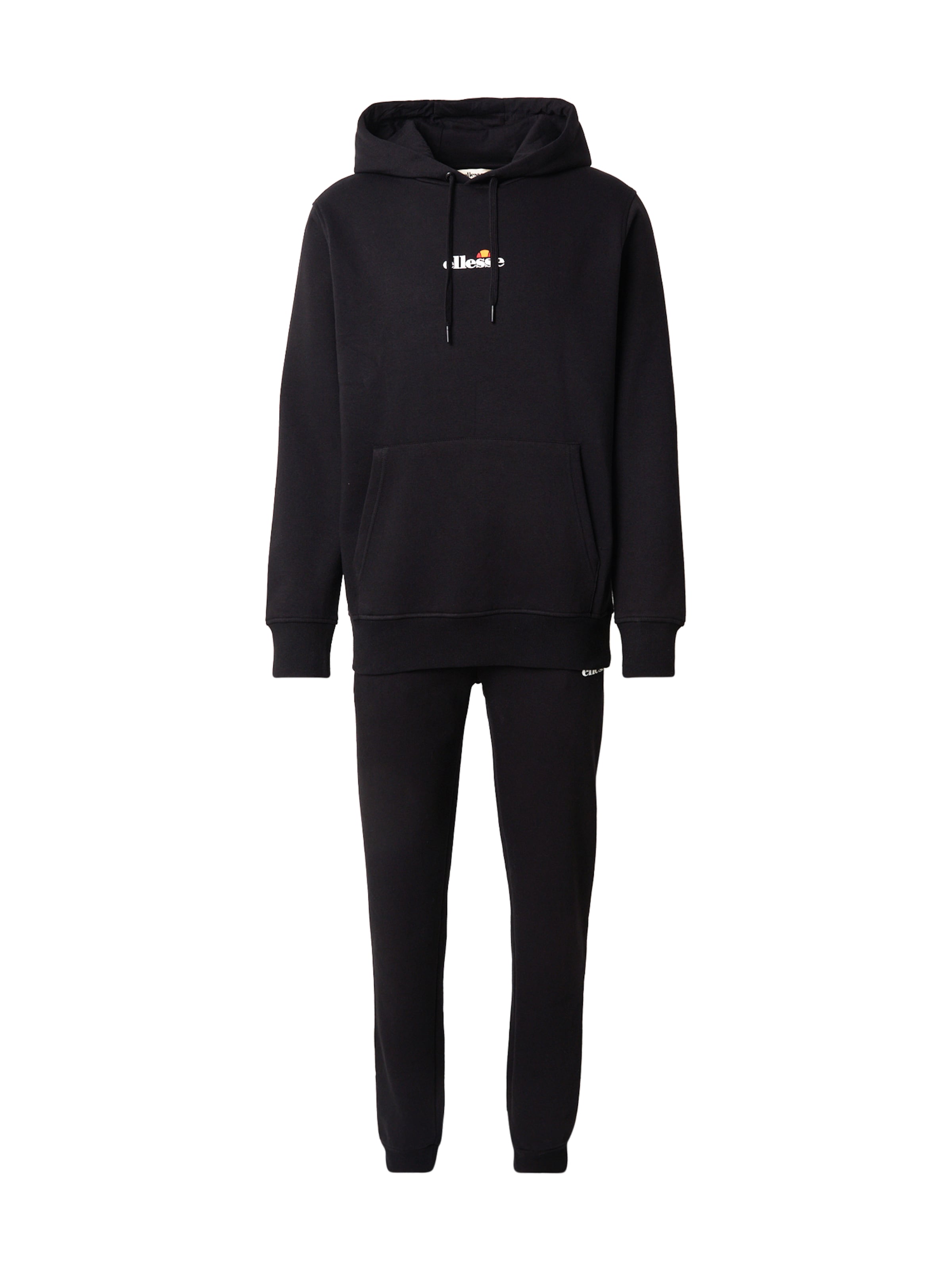 ELLESSE Φόρμα σε μαύρο: μπροστά