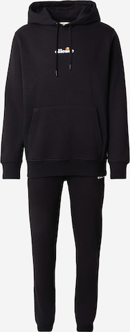 ELLESSE Strój sportowy w kolorze czarny: przód