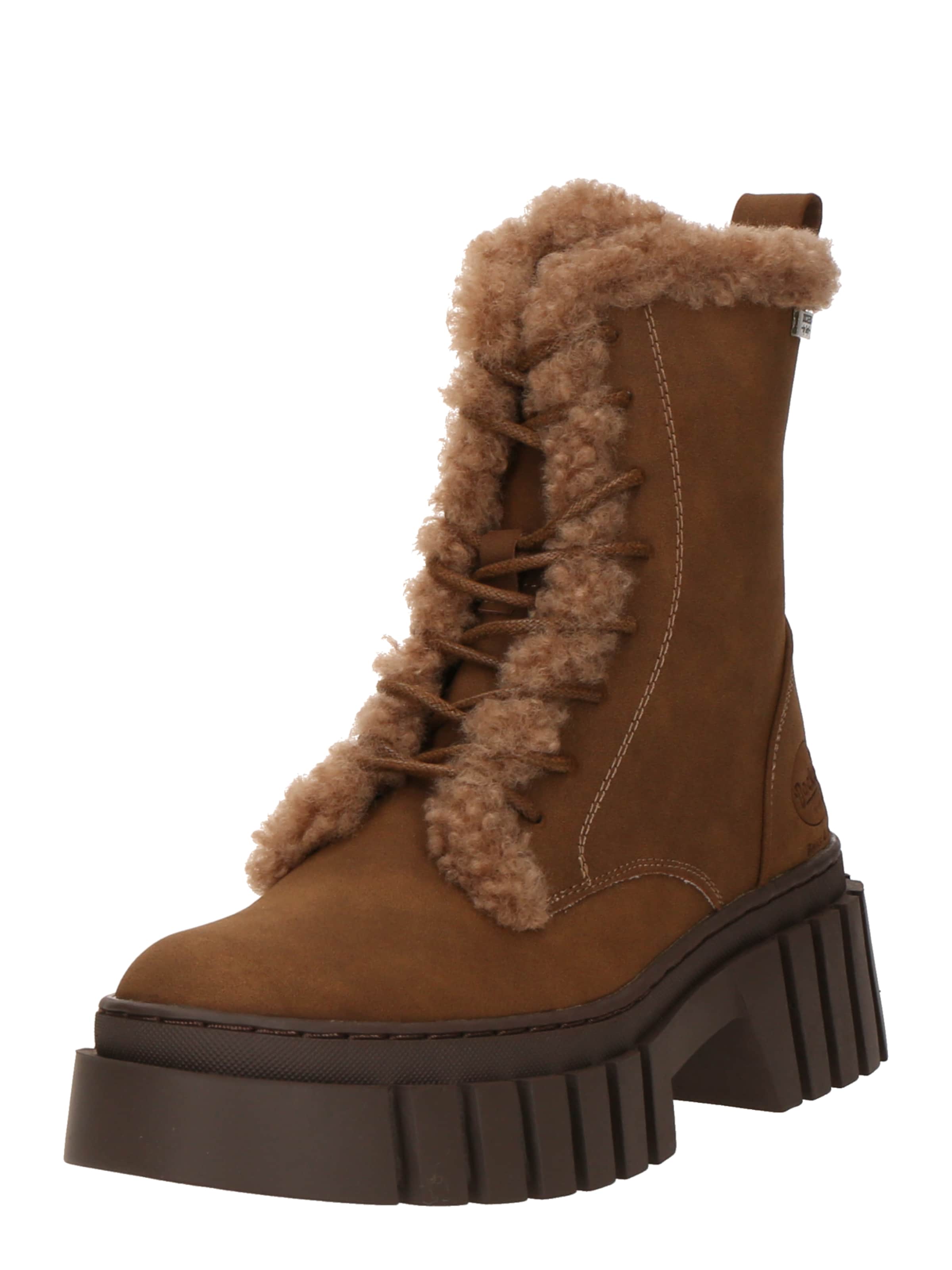 Dockers by Gerli Botki sznurowane w kolorze brązowy: przód