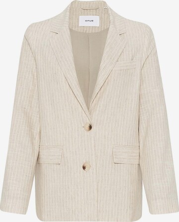 OPUS Blazer 'Jenga' in Beige: front