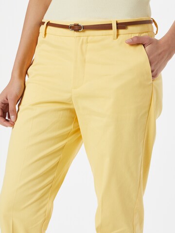 b.young Slim fit Chino trousers 'Days' in Yellow