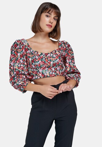 Jimmy Sanders - Blusa em vermelho: frente
