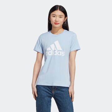 T-shirt fonctionnel 'Essentials' ADIDAS SPORTSWEAR en bleu : devant