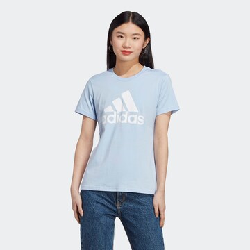 ADIDAS SPORTSWEAR Functioneel shirt 'Essentials' in Blauw: voorkant