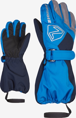 ZIENER Athletic Gloves 'LAURO AS(R)' in Blue: front