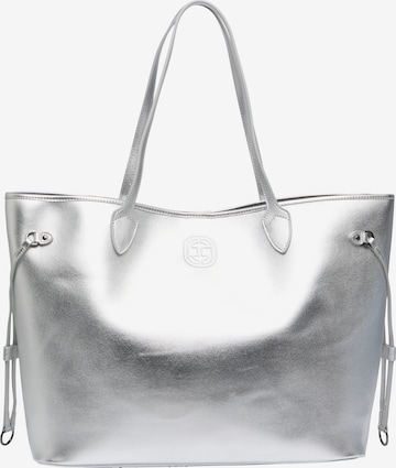 Cabas COMMA en argent : devant