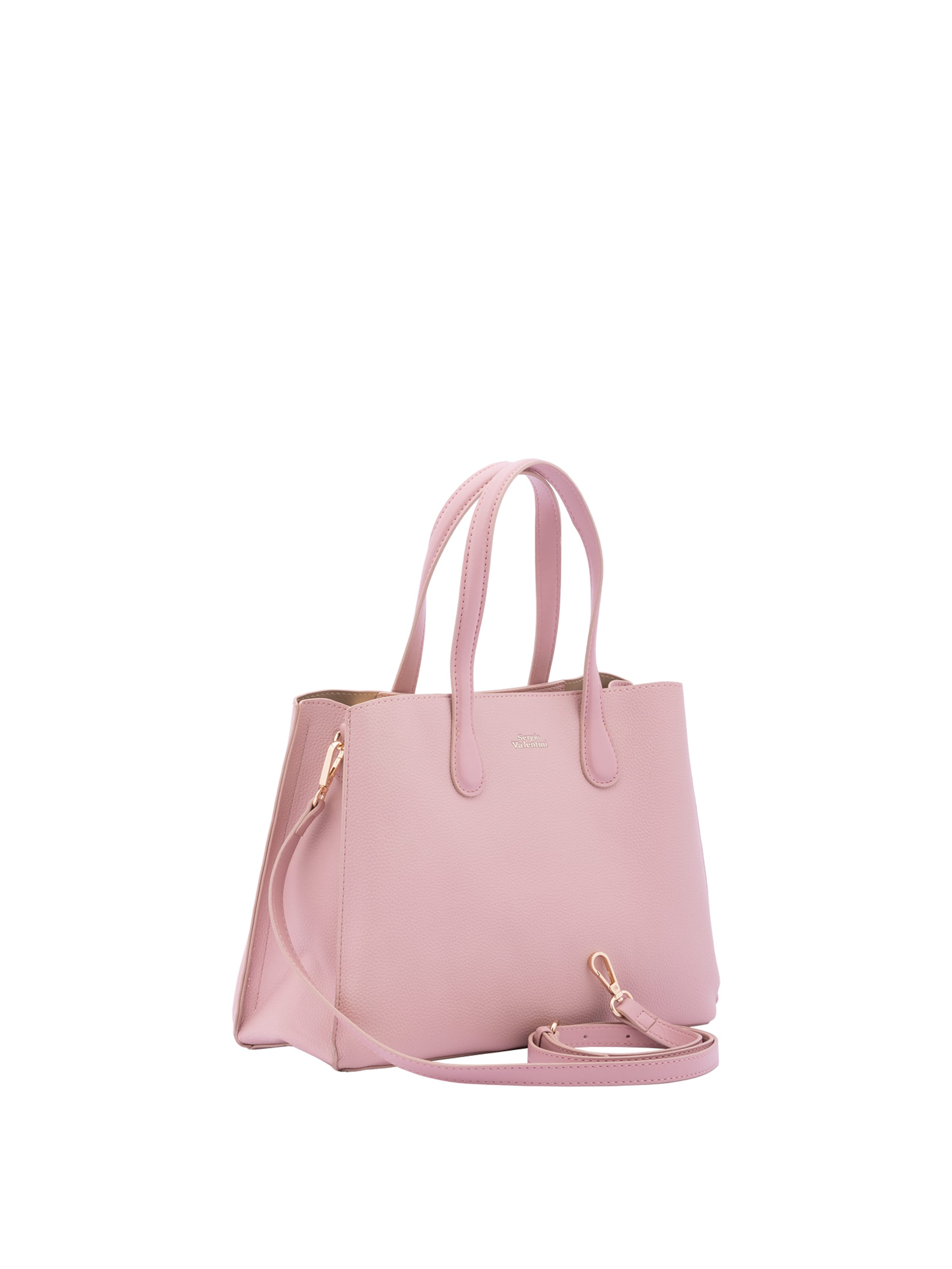Borsa a mano di Sergio Valentini in rosa: frontale