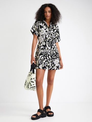 Desigual Shirt Dress in Black