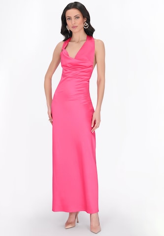 faina - Vestido de cocktail em rosa: frente