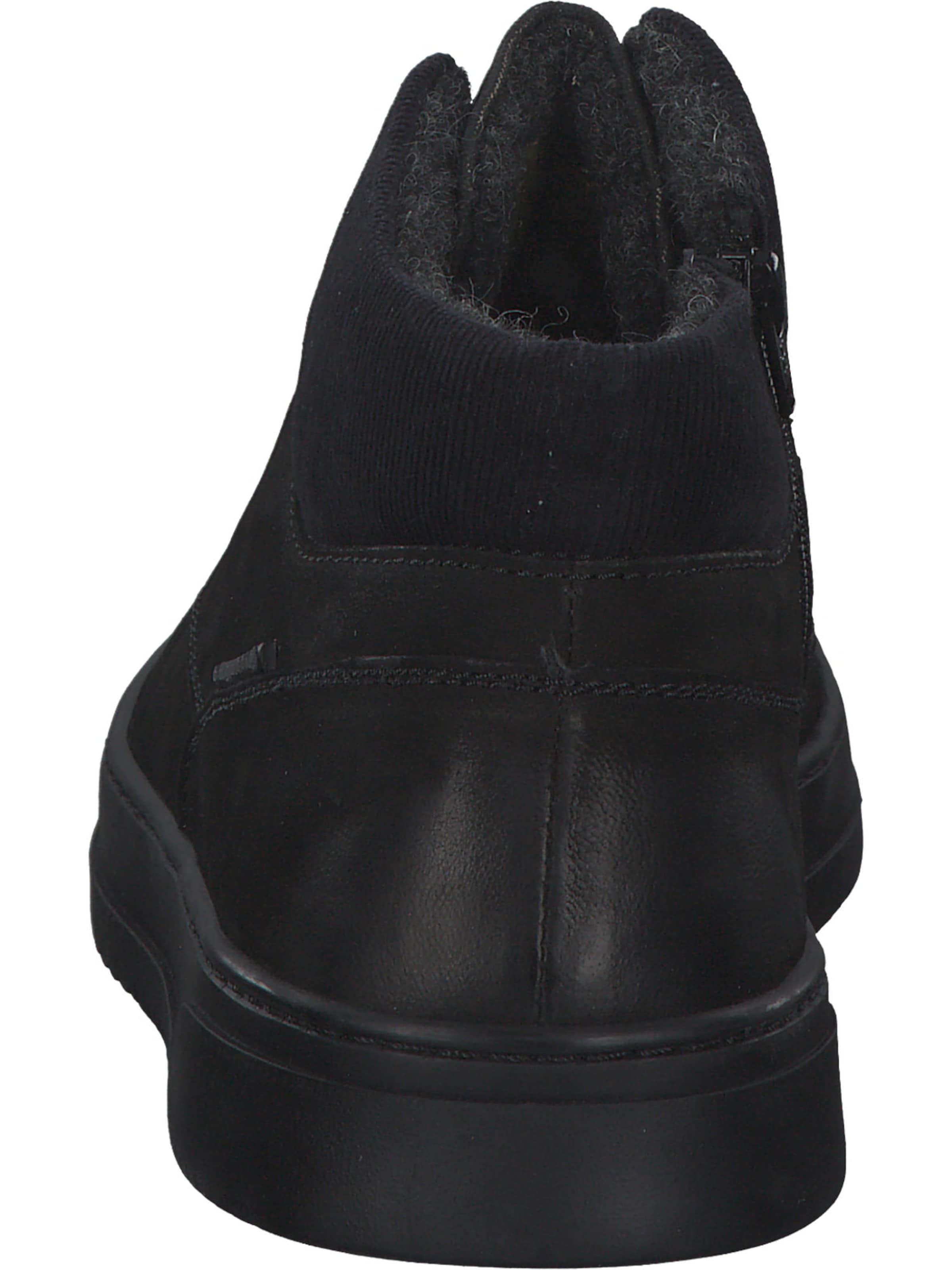 bugatti Schnürboots 'Humus A9H31' in Schwarz