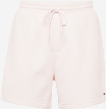 Tommy Jeans Trousers in Pink: front