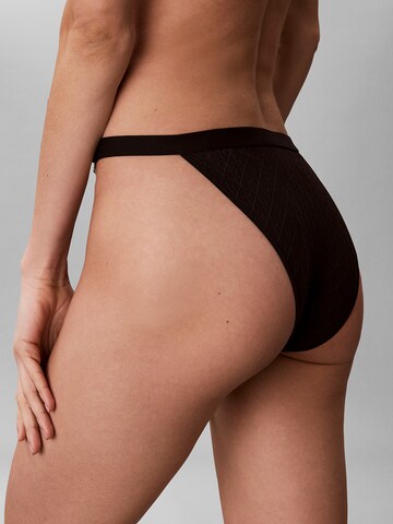 Slip Calvin Klein en noir