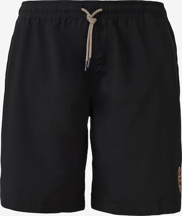 s.Oliver Zwemshorts in Zwart: voorkant