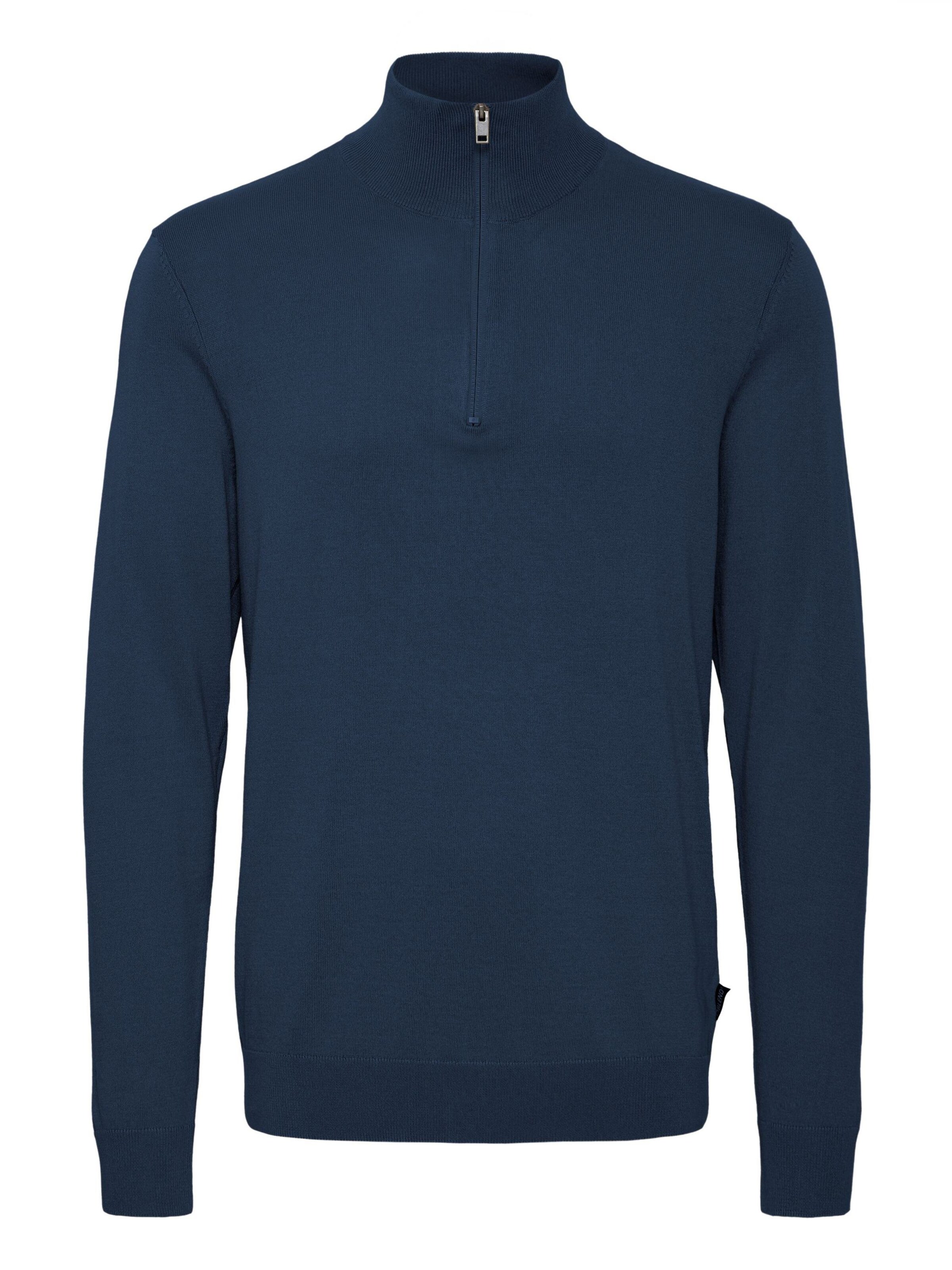 BLEND Trui in Blauw: voorkant