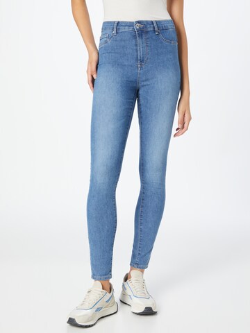 Skinny Jean 'MILA-IRIS' ONLY en bleu : devant