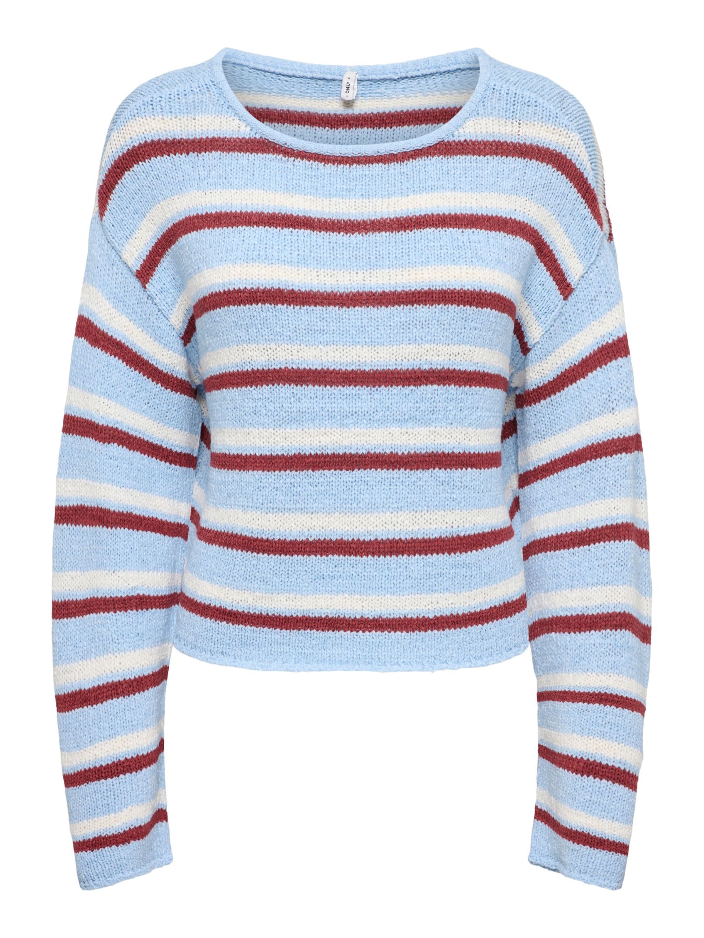 ONLY Pullover 'ONLGeena' i blå: forside