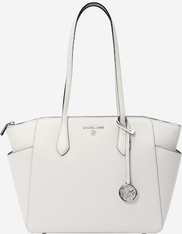 Shopper di MICHAEL Michael Kors in bianco: frontale