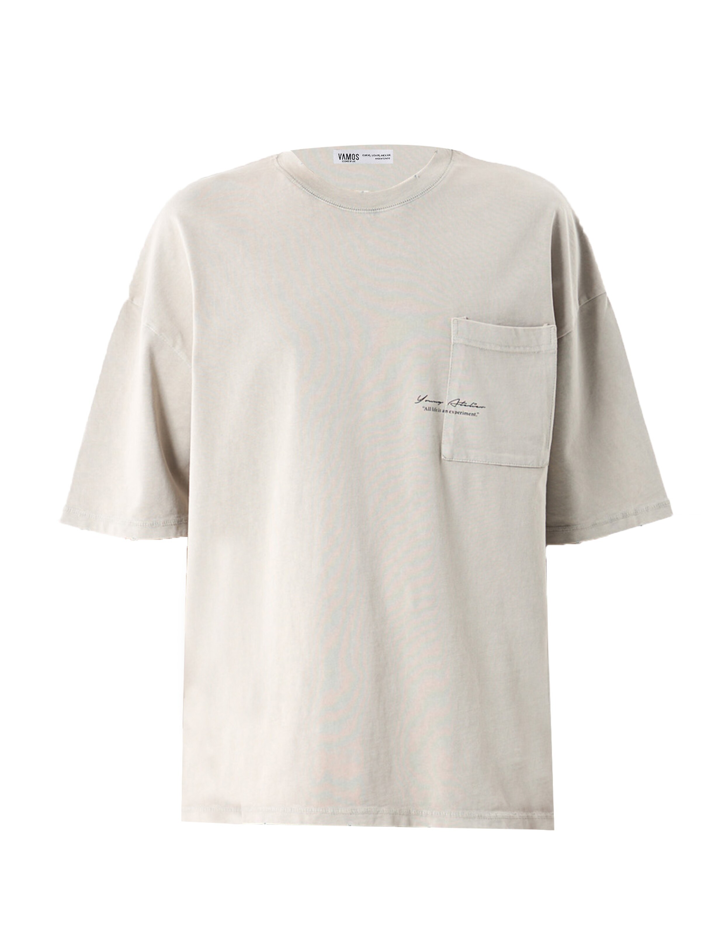 VAMOS CLO Футболка в Серый: спереди