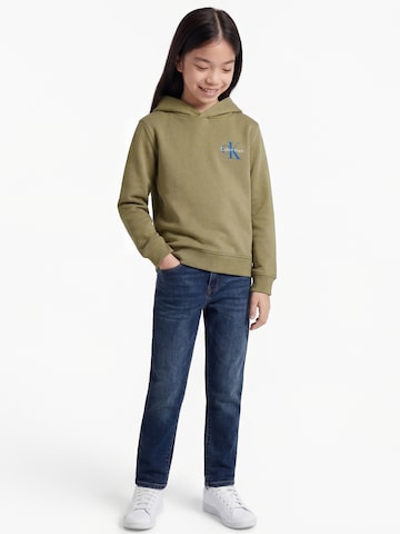 Calvin Klein Jeans Свитшот в Зеленый: спереди