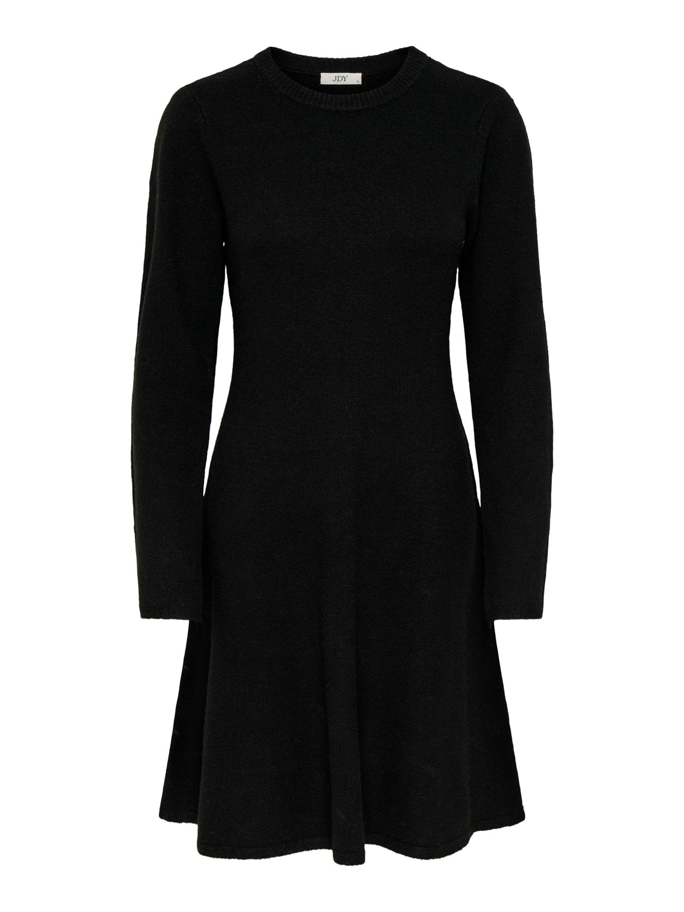 JDY - Vestido de punto 'Rosemary' en negro: frente