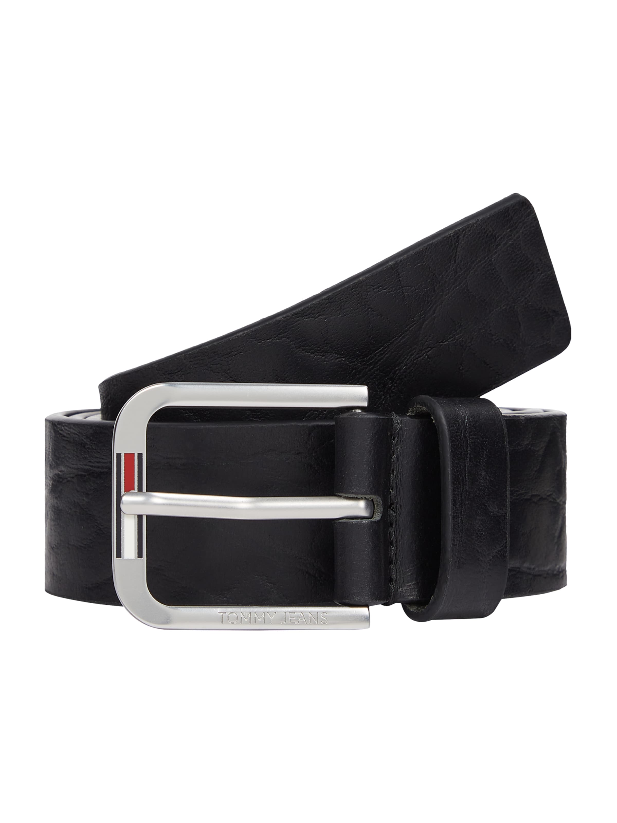 Tommy Jeans Belt in Black: front