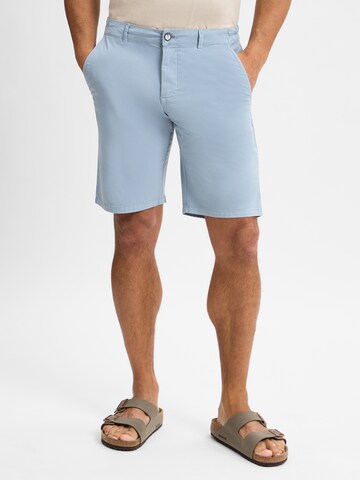 Finshley & Harding Shorts 'Dylan' in Blau: Vorderseite