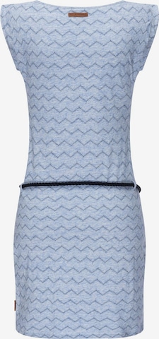 Ragwear Zomerjurk 'Tag Chevron' in Blauw