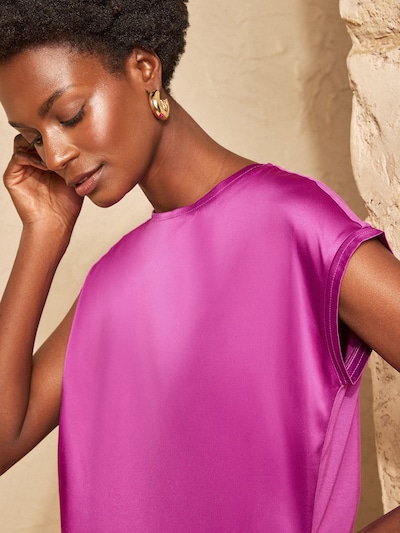 Maglietta in S love & roses di colore rosa, Visualizzazione prodotti