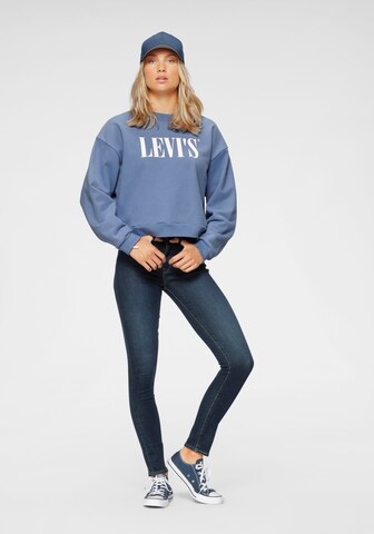 LEVI'S ® Skinny Džínsy '721™ High Rise Skinny' - Modrá