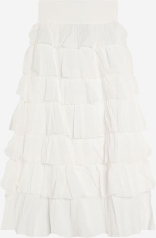 Bershka Пола в бяло: отпред