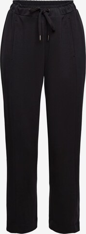 ESPRIT tavaline Püksid, värv must: eest vaates