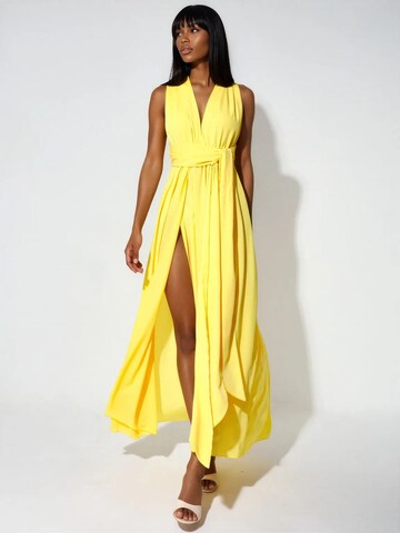 Abito di MSN Collection in giallo: frontale