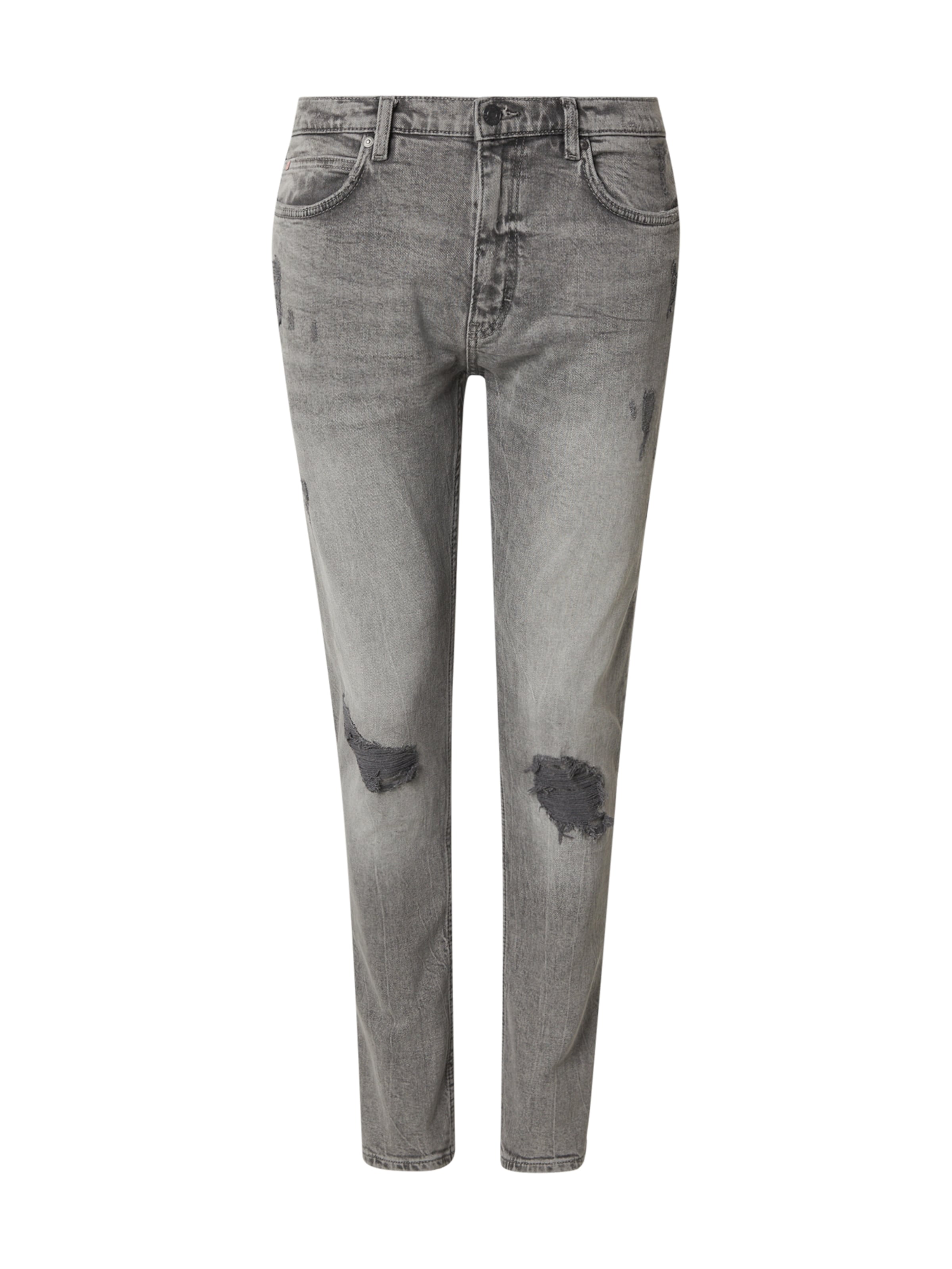 HUGO Slimfit Jeans '734' i grå: forside