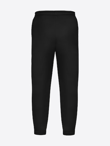 TATES Tapered Workout Pants in Black