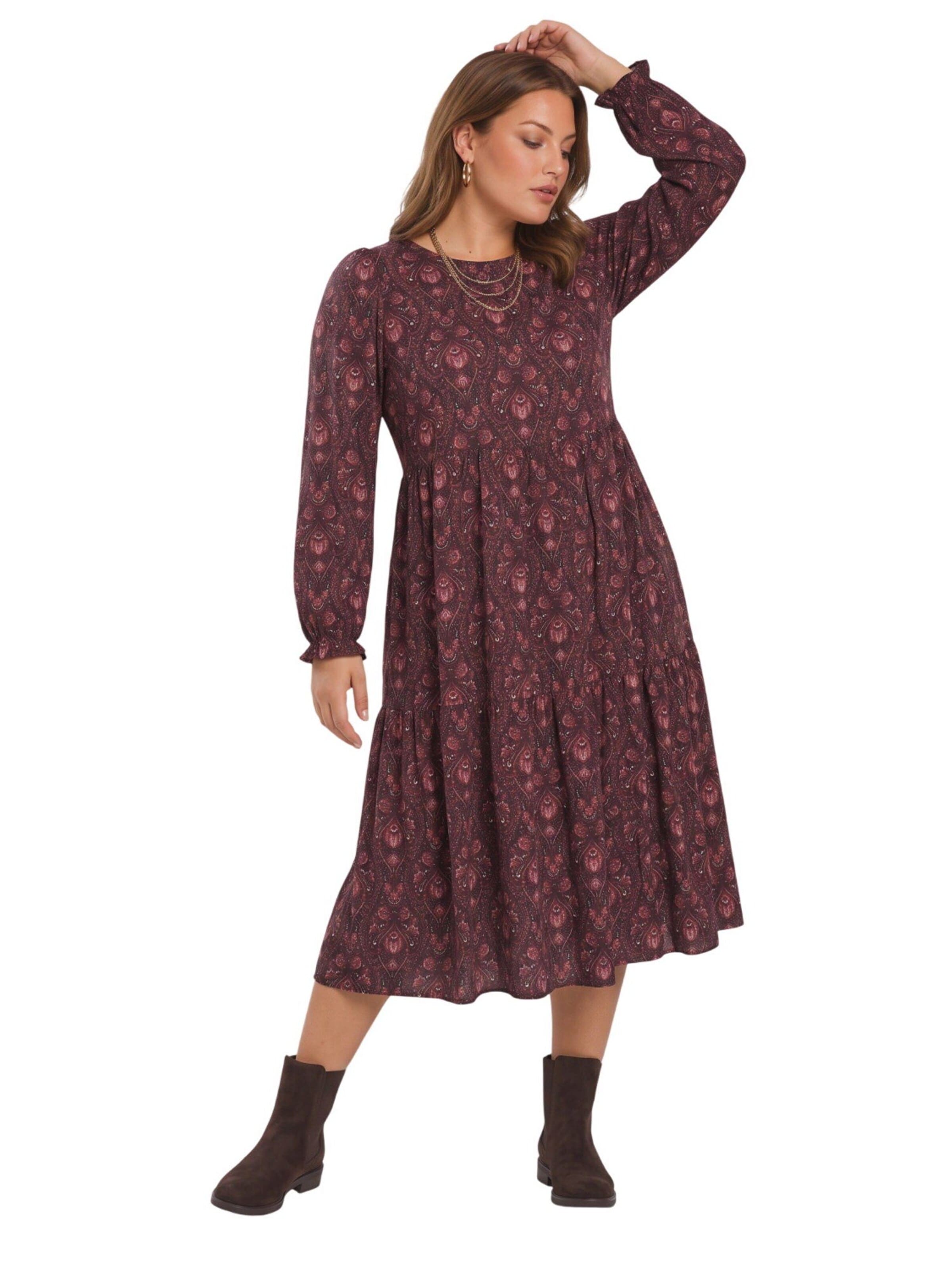 Shape Of You Kleid in Rot