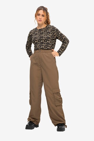 Studio Untold Wide leg Broek in Bruin